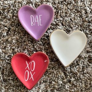 Mini Valentine Heart dishes